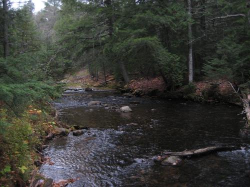 Calm water downstream