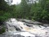 Last waterfall of the gorge