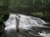 Next to Upper Chocolay Falls