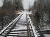 Dusting of snow on the trestle