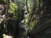 Long narrow pool