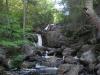 Huge boulders and chutes