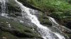Close to the fourth drop and its dripping moss