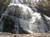 Splashing, foaming water