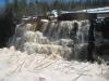 Open spillway on Victoria Dam